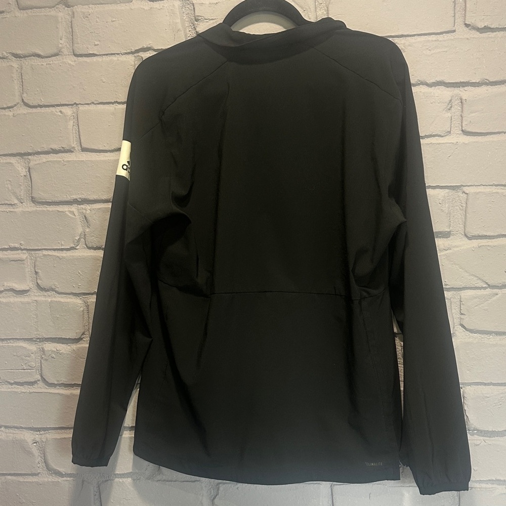NWOT Adidas Black Half-Zip Hoodie size S - Picture 6 of 7